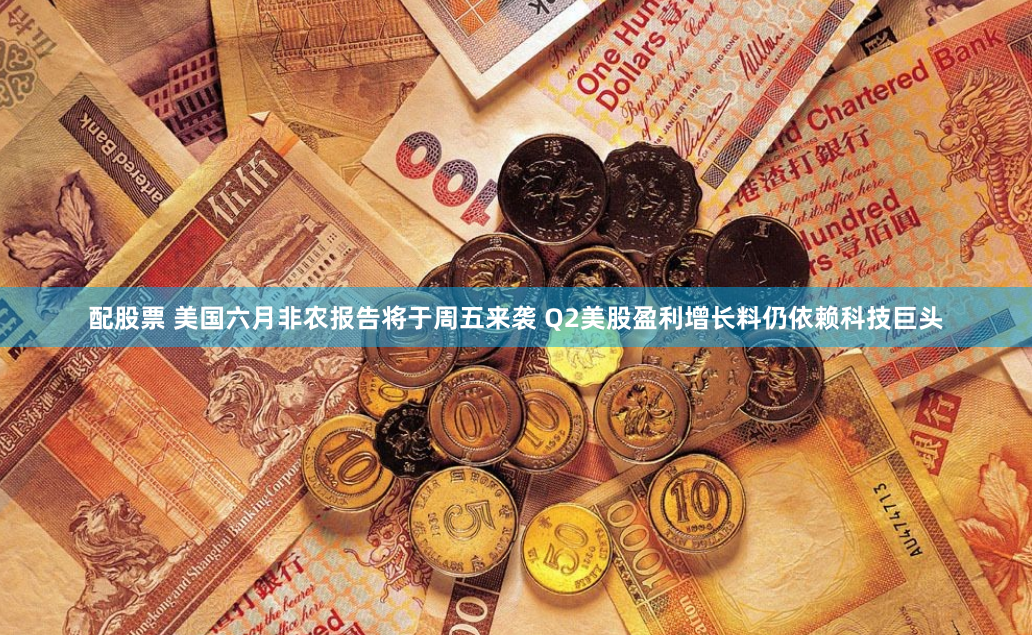 配股票 美国六月非农报告将于周五来袭 Q2美股盈利增长料仍依赖科技巨头